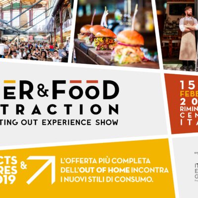 Beer&Food Attraction 2020 a Rimini  dal 15 febbraio