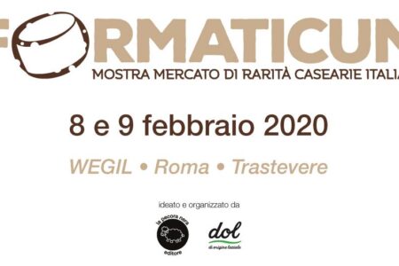 Formaticum, mostra mercato di rarità casearie italiane a Roma dall’8 febbraio 2020